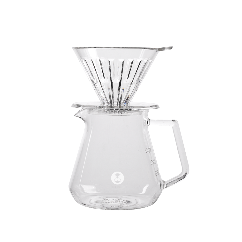 TIMEMORE Crystal Eye Brewer Set  PCTG Dripper 02-0