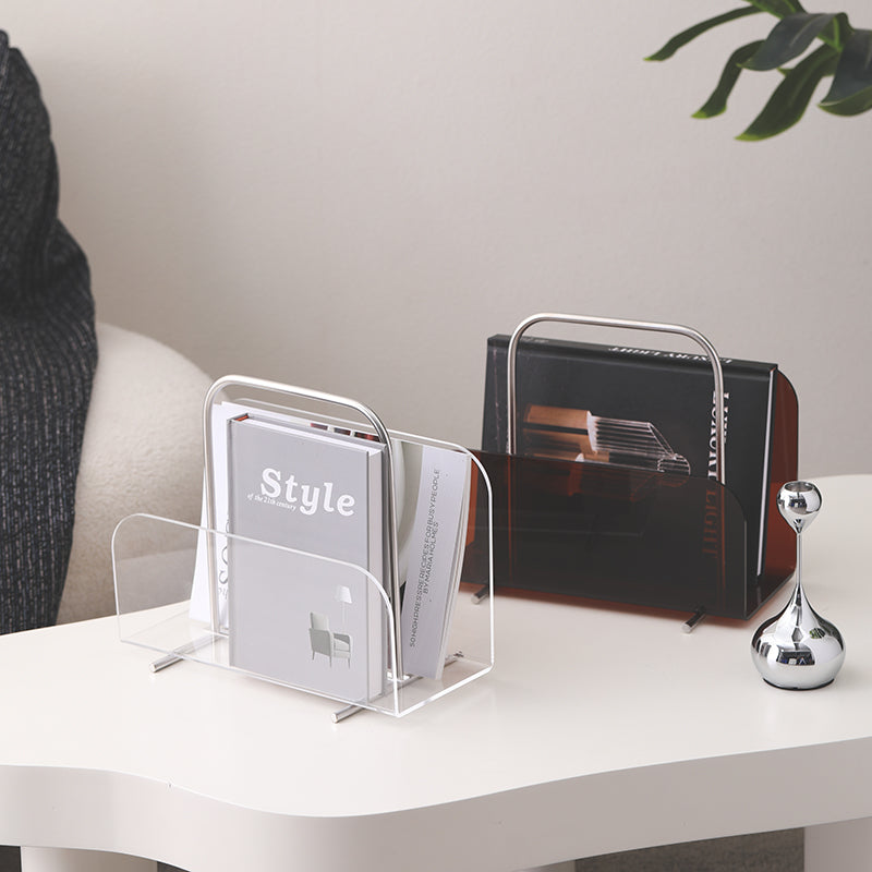 Desk Acrylic Book Rack-4