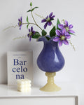 Elegant Purple Flower Vase-0