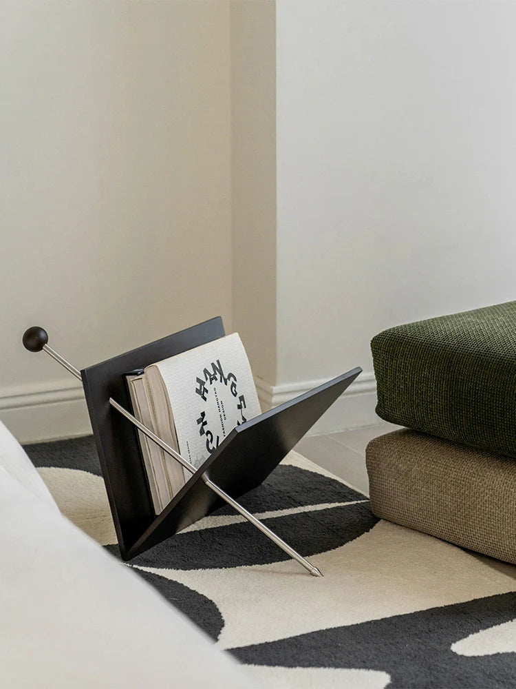V-Shaped Modern Magazine Rack-0