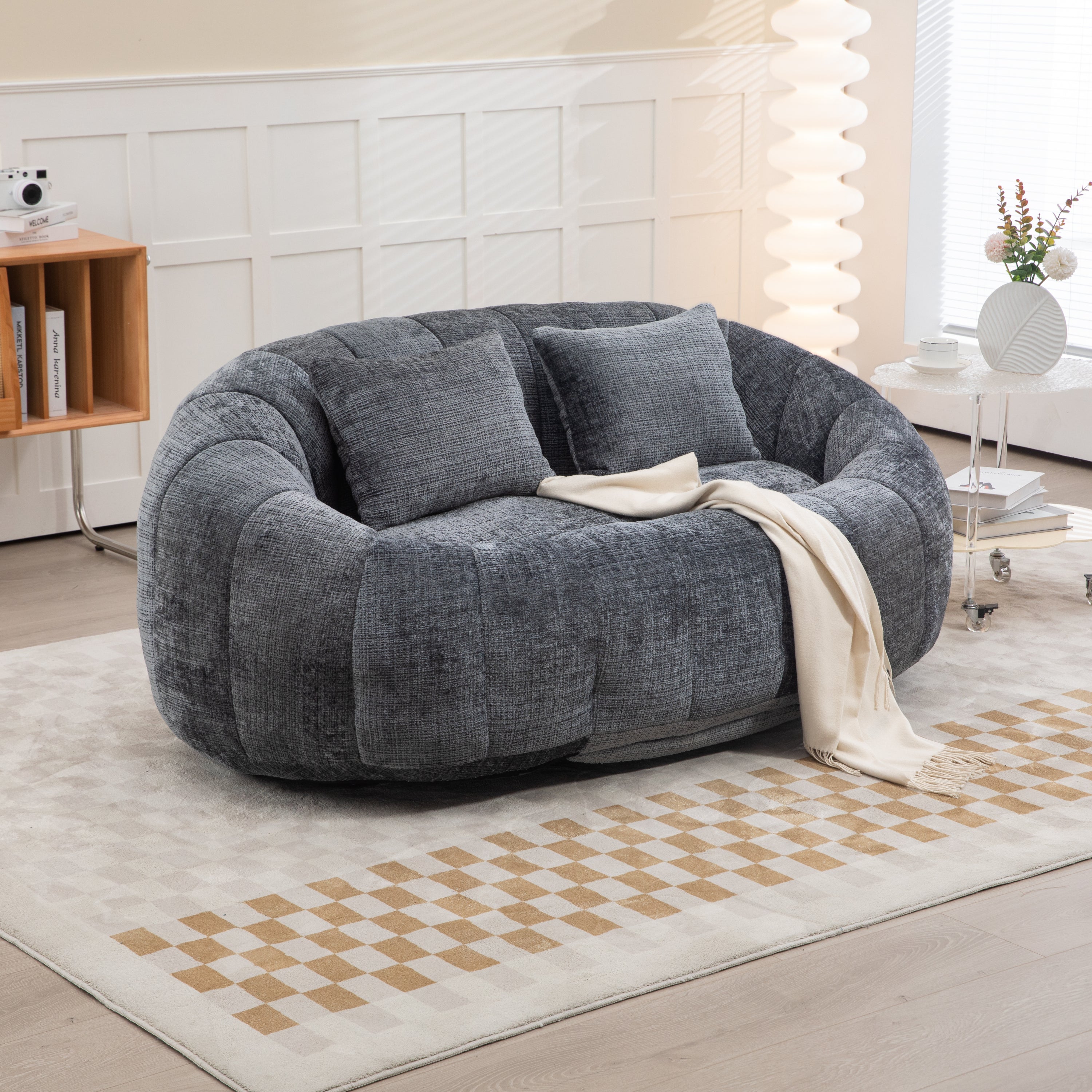 Bean Bag Lazy Sofa Durable Comfort Lounger-1