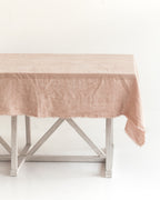 Stone Washed Linen Tablecloth-0