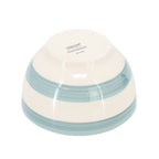 Gibson Home Kenwood Shores 12 Piece Stoneware Dinnerware Set - Blue Stripe