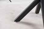42.1" Mid-century Dining Table for 4-6 people-4