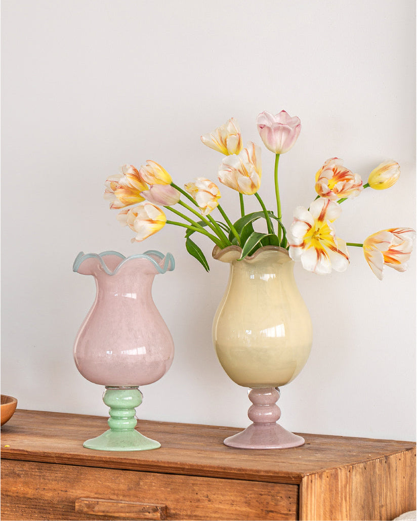 Elegant Purple Flower Vase-1