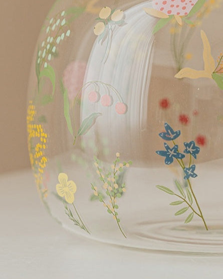 Transparent Glass Flower Vase-4