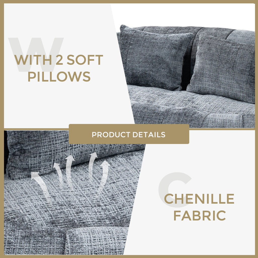 Bean Bag Lazy Sofa Durable Comfort Lounger-4