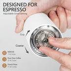 TIMEMORE Manual Coffee Grinder Chestnut C3 Max Black(Best Seller)-3