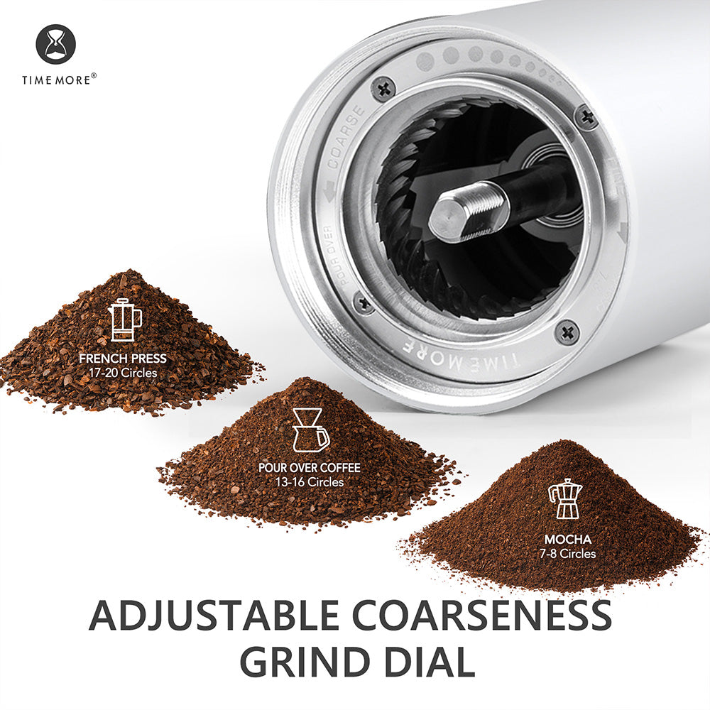 TIMEMORE Manual Coffee Grinder Chestnut C3 Max Black(Best Seller)-4