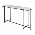 Shunem Console Table - Marble/Iron