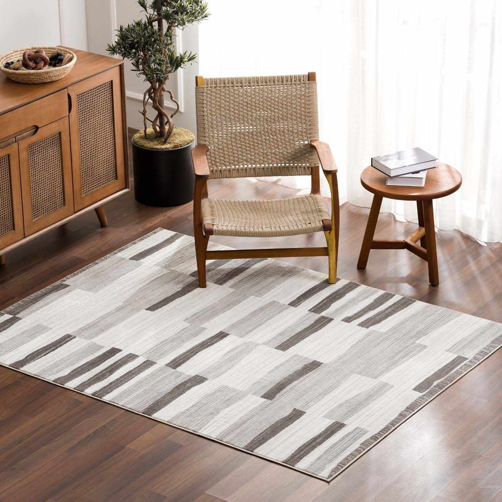 Bojana Broken-Striped Area Rug-2