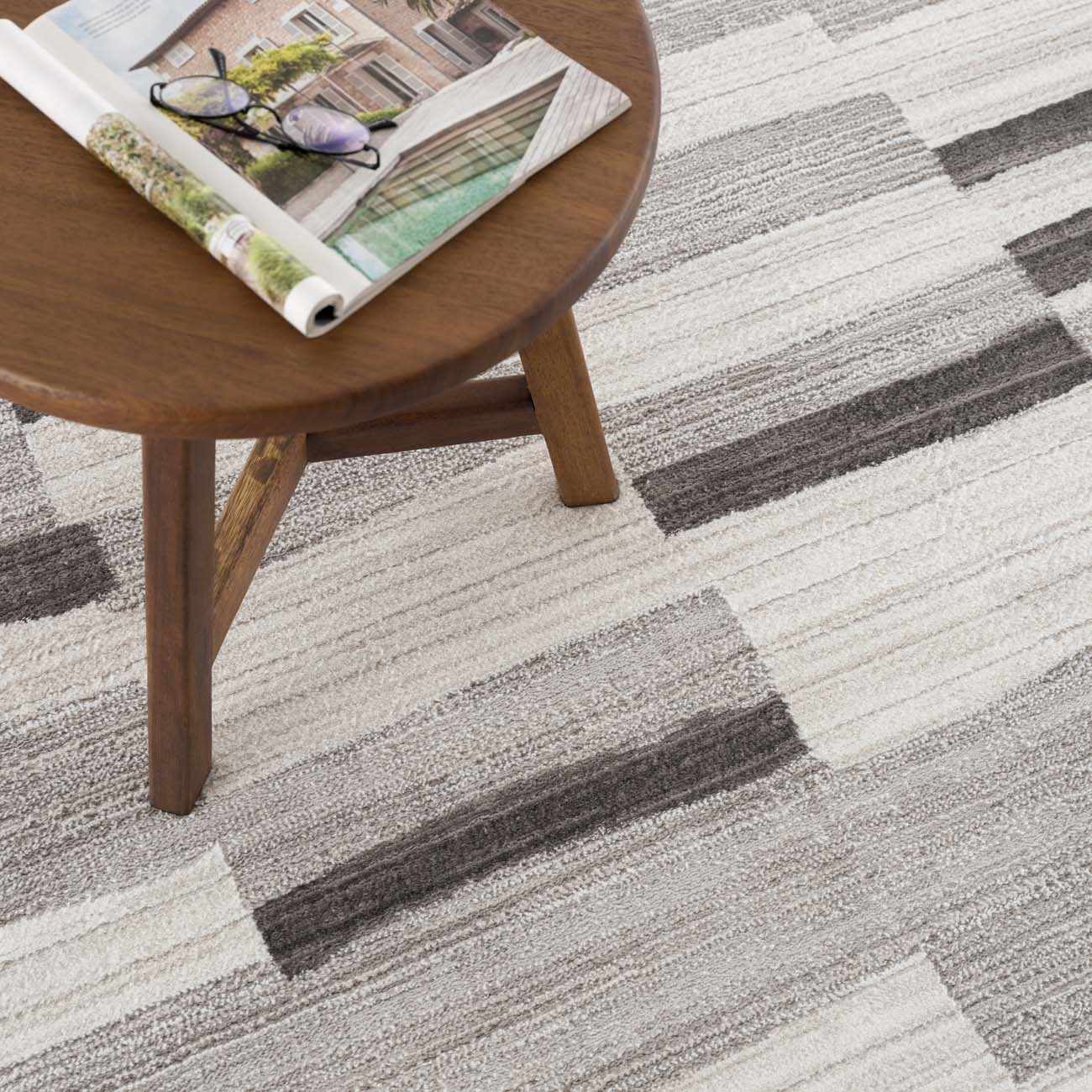 Bojana Broken-Striped Area Rug-3