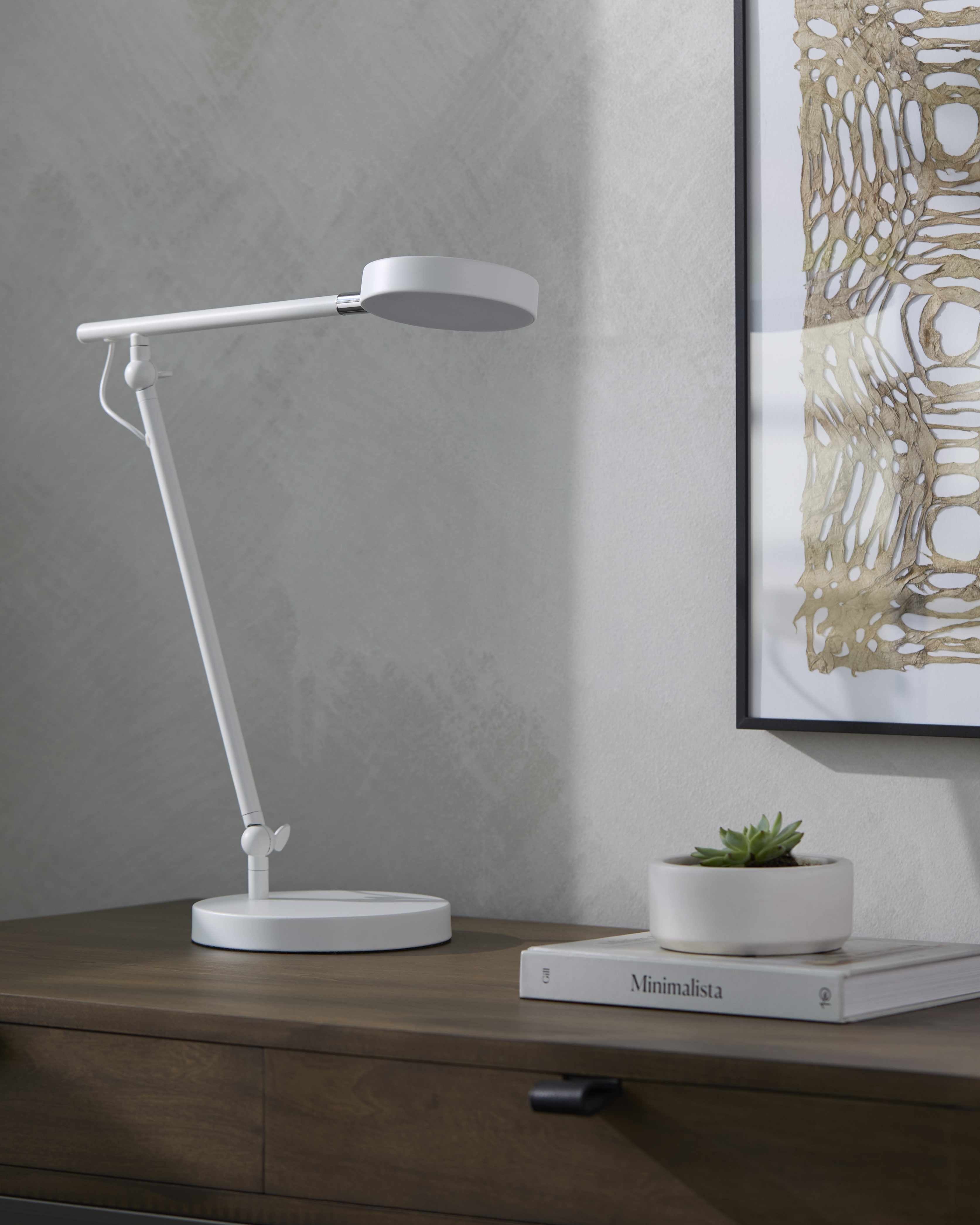 Biandronno White Table Lamp-2