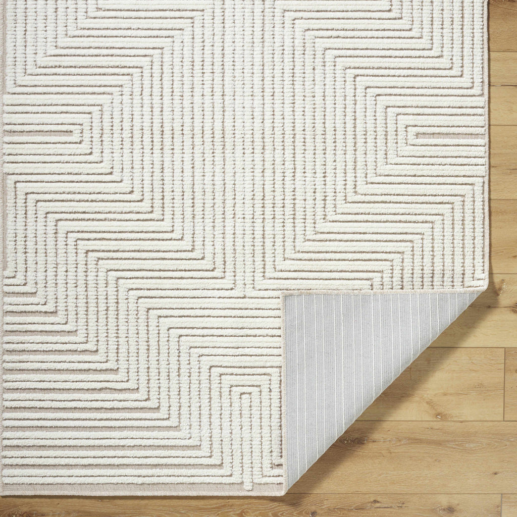 Briana Beige Washable Area Rug-4