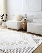 Briana Beige Washable Area Rug-1