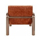 Jericho Mesa Accent Chair - Orange/Bronze