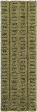 Washable Wool Rug - Green - Clearance-5