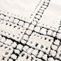 Ryuu Black & White Area Rug-5