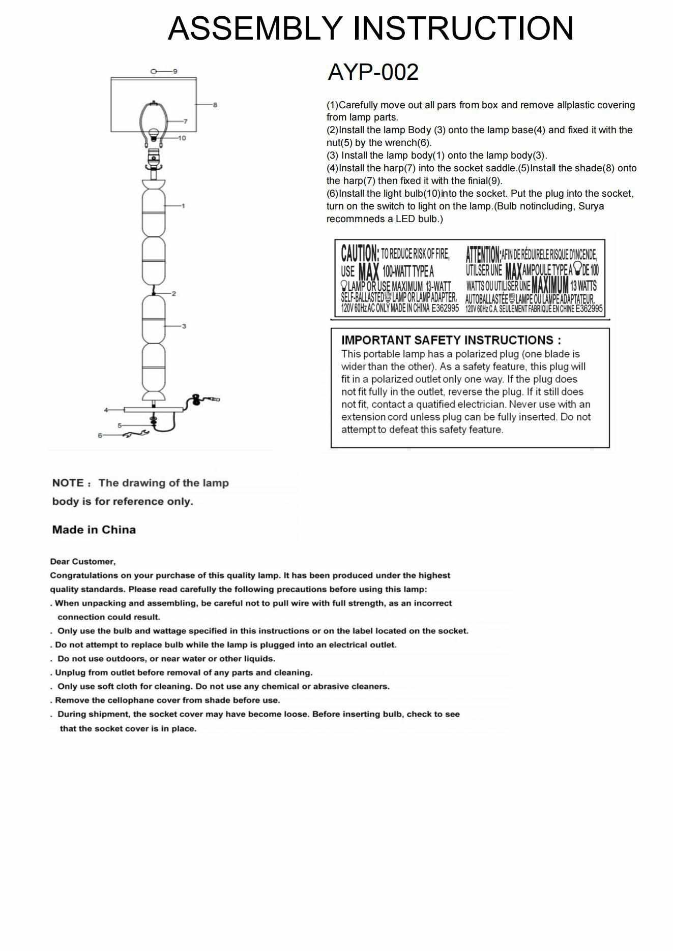 Dainville Floor Lamp-1