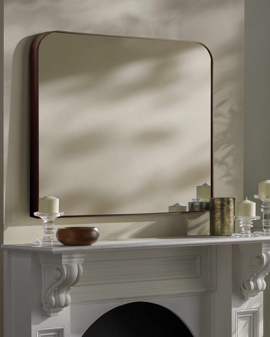 Grimisuat Dark Brown Mirror-0
