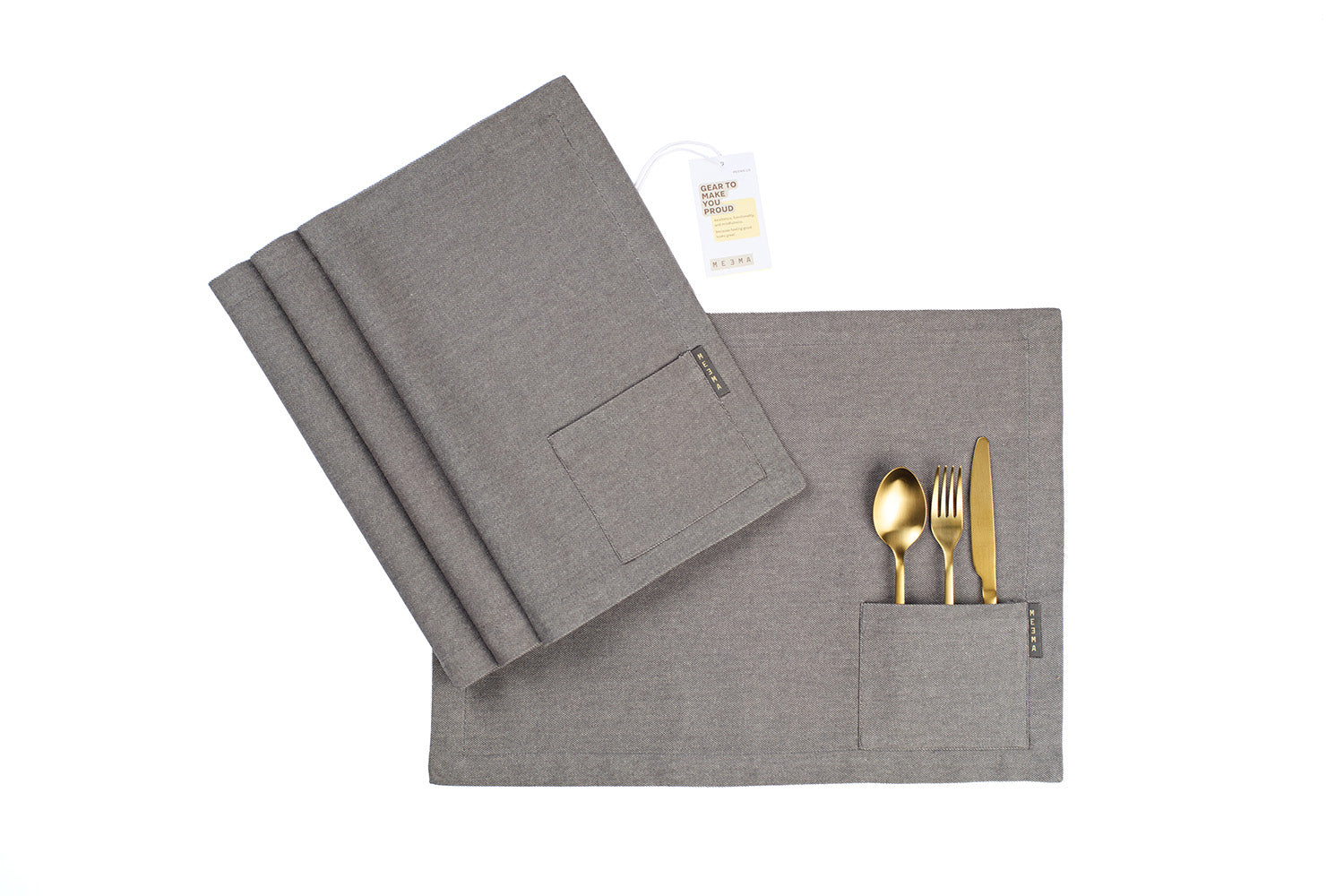 Cotton Cloth Placemats, Set of 4-6