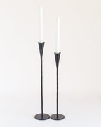 Phoenix Hand-Forged Iron Candle Stands | Set of 2-4