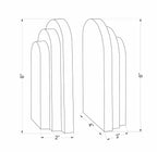 Huizachal Black Bookend-0