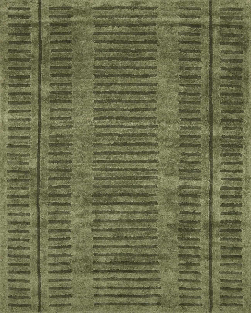 Washable Wool Rug - Green - Clearance-0