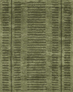 Washable Wool Rug - Green - Clearance-0