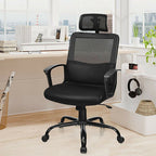 Mesh Office Chair High Back Ergonomic Swivel Chair-1