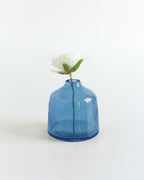 Bella Handblown Hammered Bud Vase-6