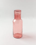 Handblown Hammered Glass Carafe-4