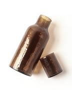 Handblown Hammered Glass Carafe-3