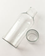 Handblown Hammered Glass Carafe-6