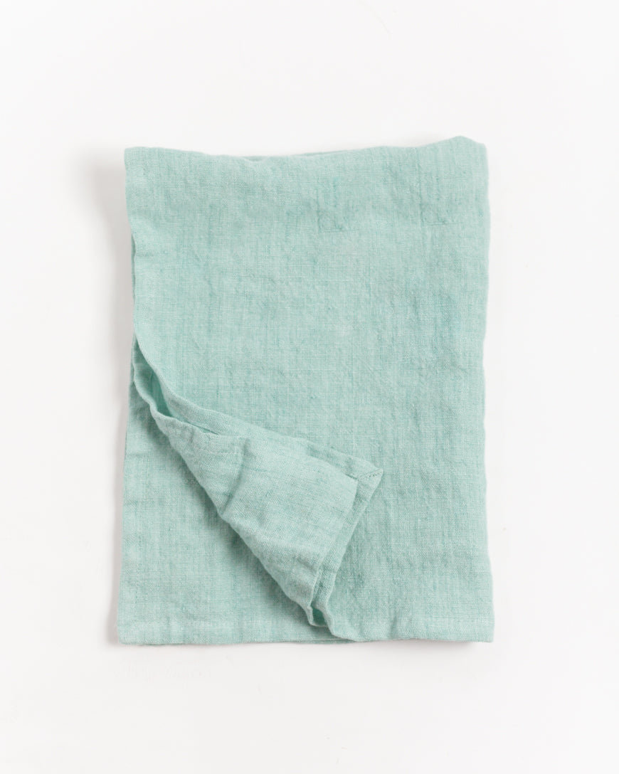 Stone Washed Linen Tea Towel-4