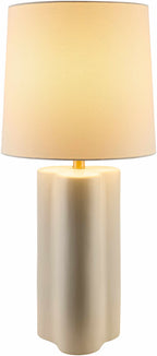 Jauharabad White Table Lamp-2