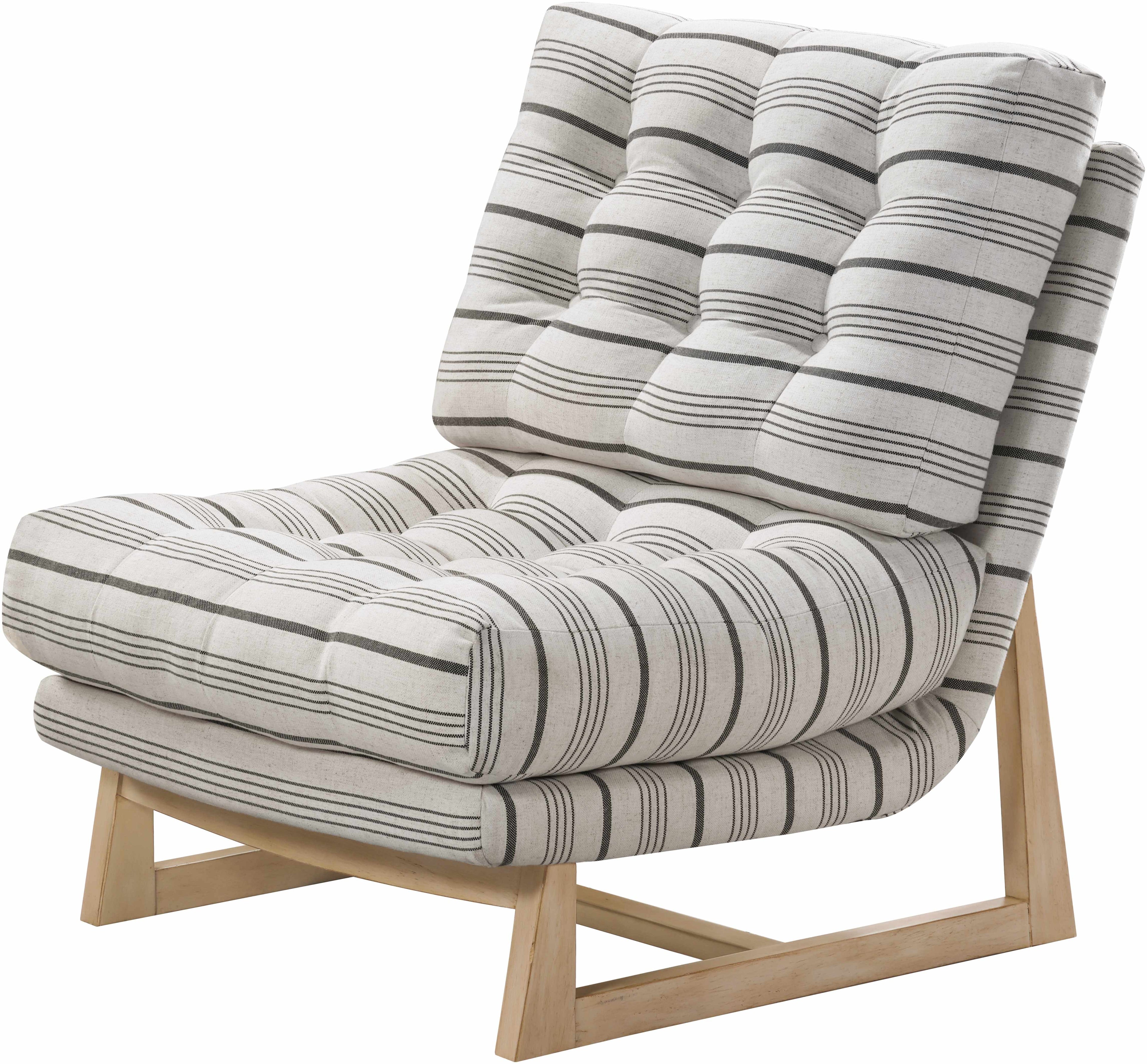 Kitanagoya Taupe Armless Accent Chair-0