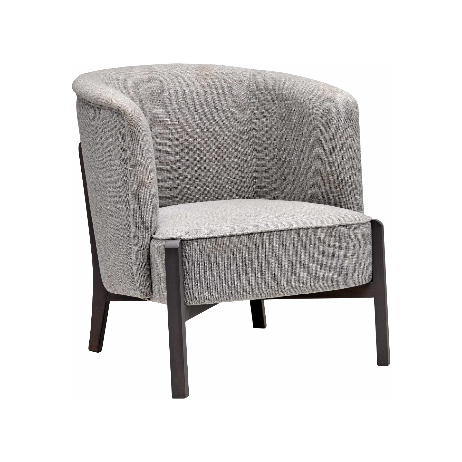 Bethel Tub Accent Chair – Gray
