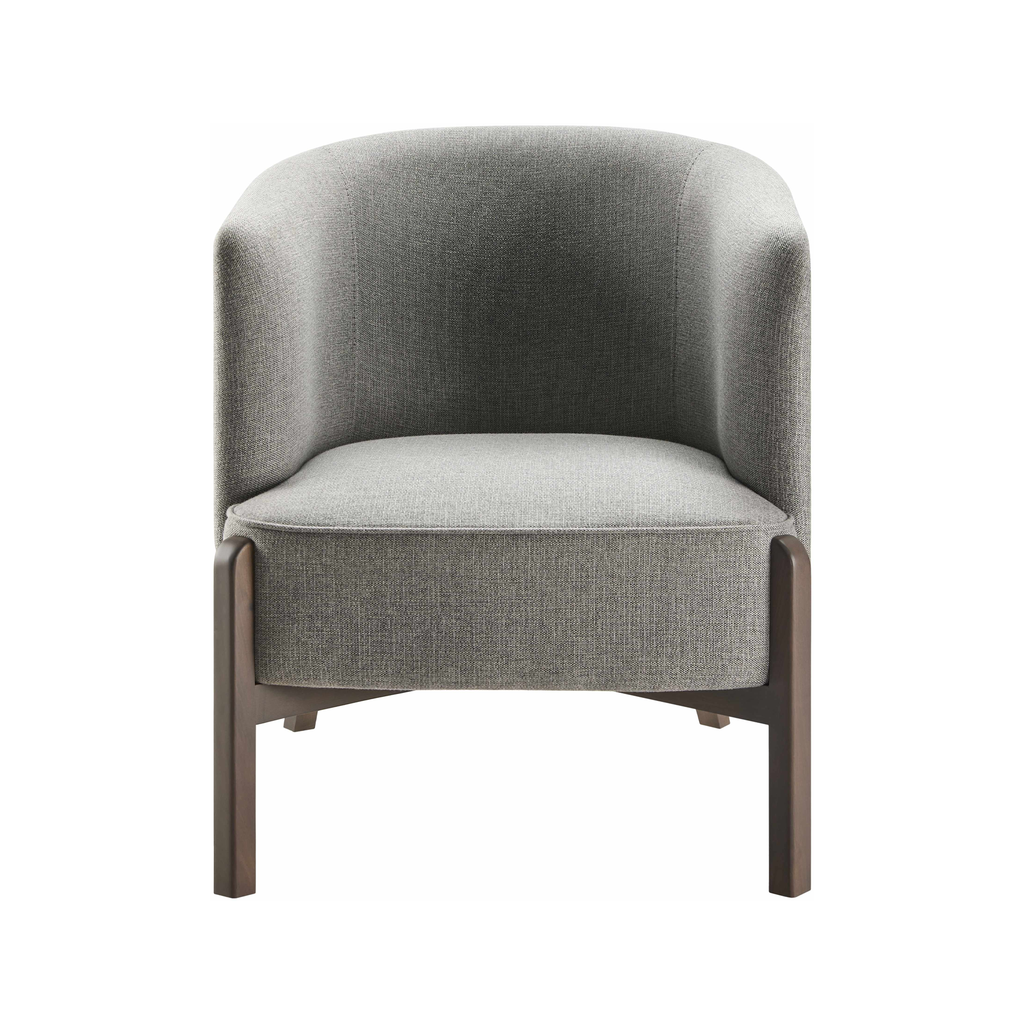 Bethel Tub Accent Chair – Gray