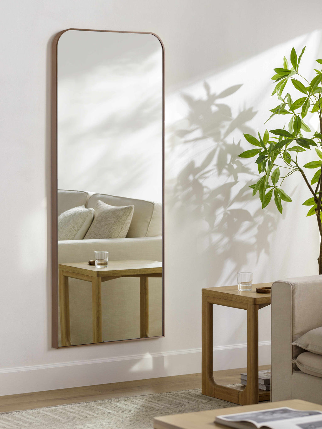 Lavezzola Dark Brown Mirror-0