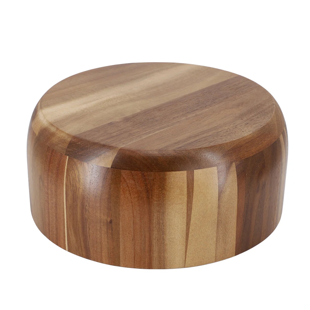 10.5" Acacia Wood Salad Bowl