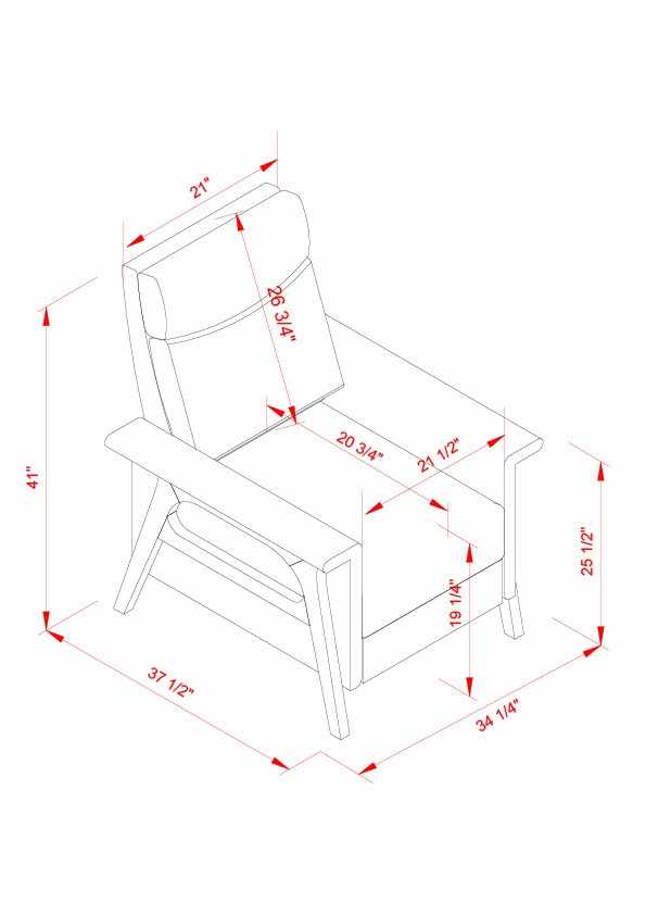 Eckersdorf Modern Minimalist Wooden Accent Chair-1