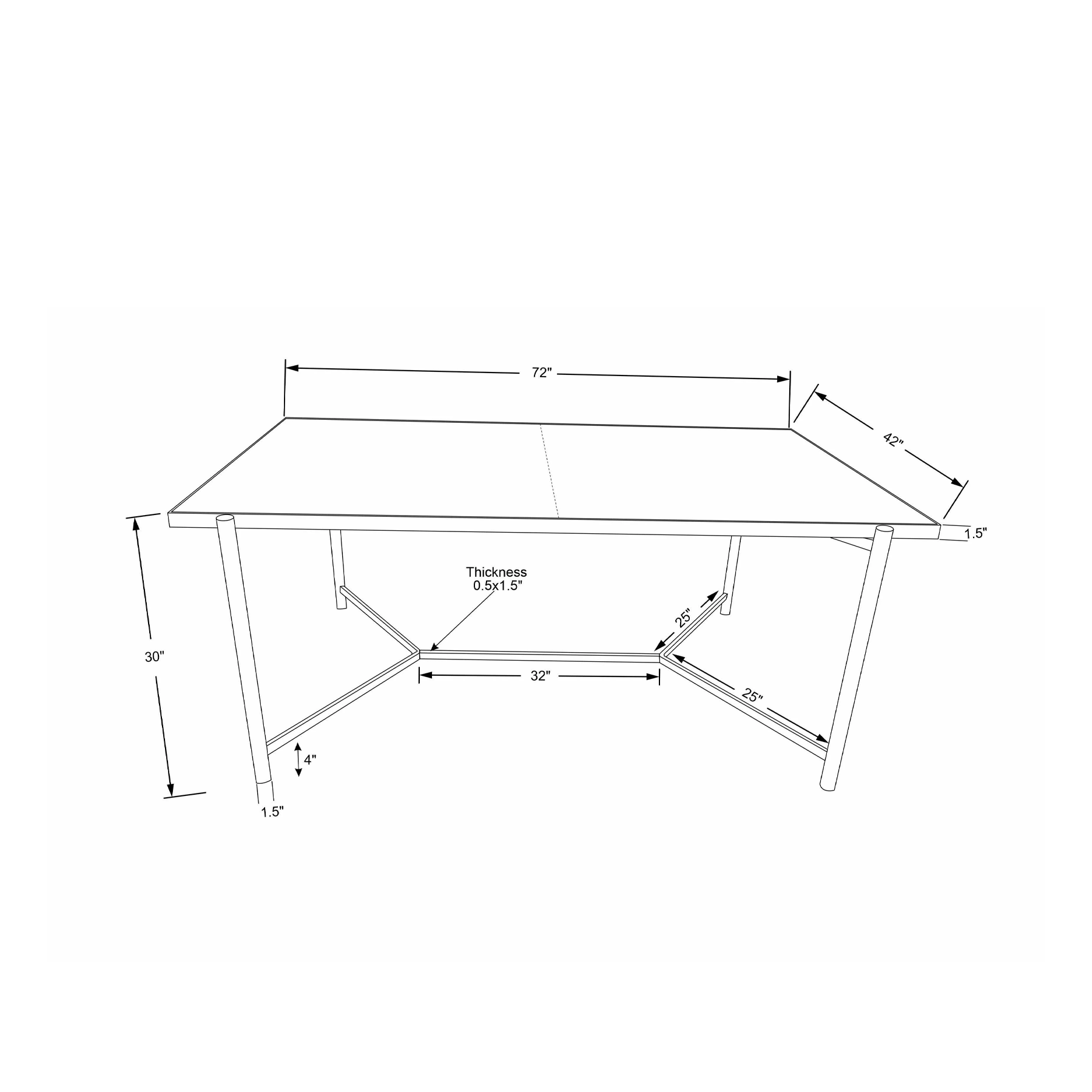 Ramah Mesa Dining Table