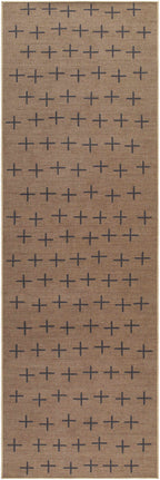 Haimi Black Washable Jutely Rug