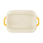 Staub Yellow Ceramic Stoneware Baking Dish, Set of 2