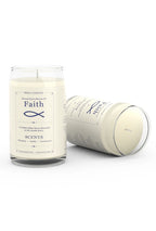 Faith Bible Candle - Mahogany, Vanilla & Sandalwood Scent with Hidden Verses-3