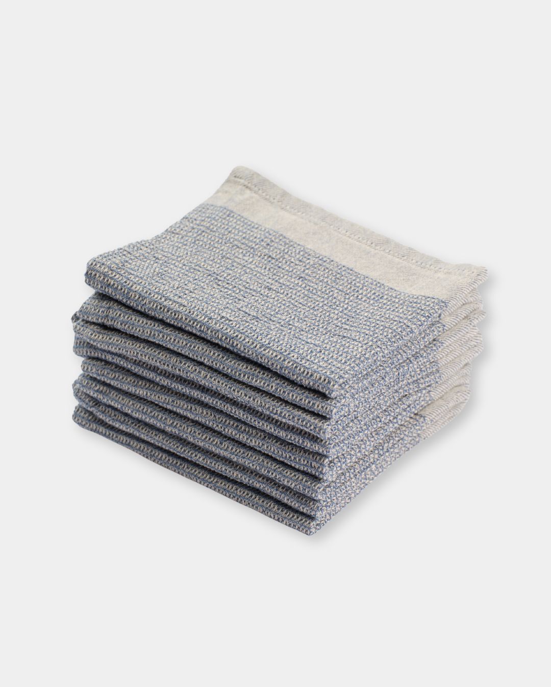 Waffle Weave Wash Cloths - Set of 8-6