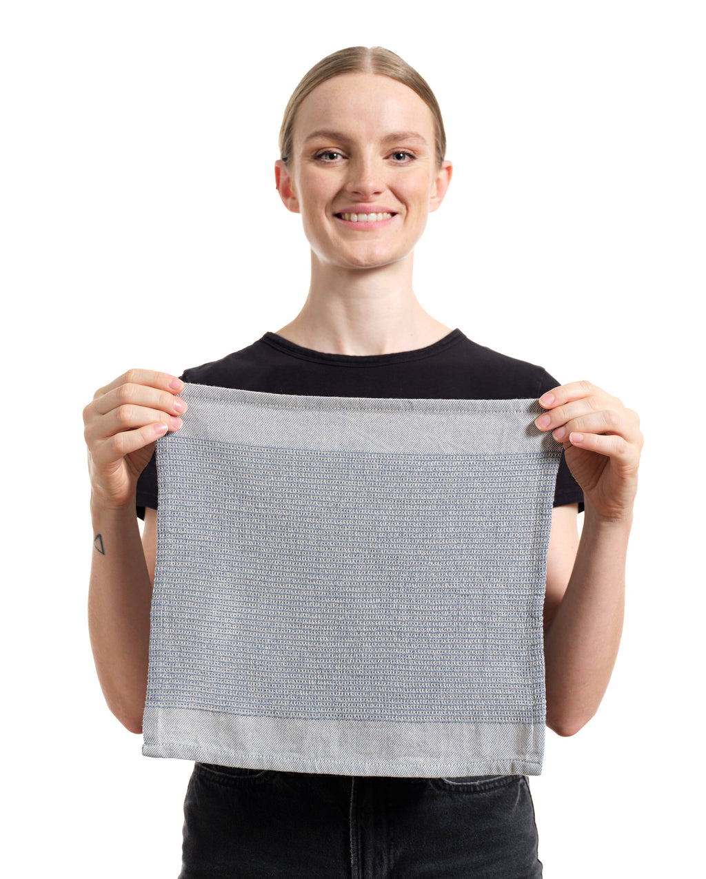 Waffle Weave Wash Cloths - Set of 8-1