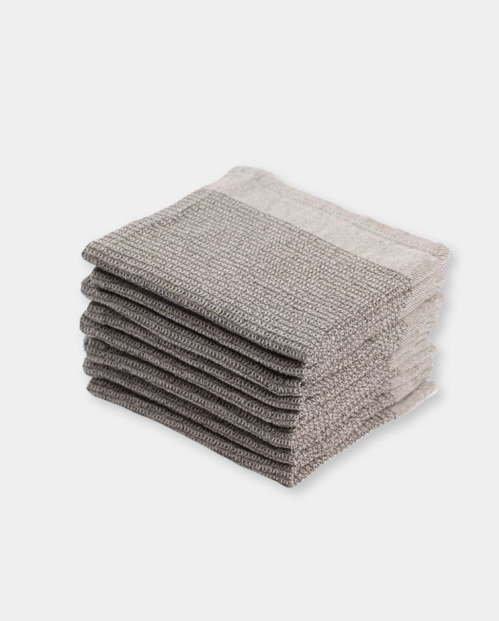 Waffle Weave Wash Cloths - Set of 8-5