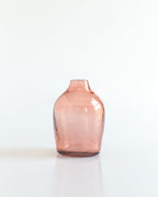 Haley Handblown Hammered Bud Vase-5